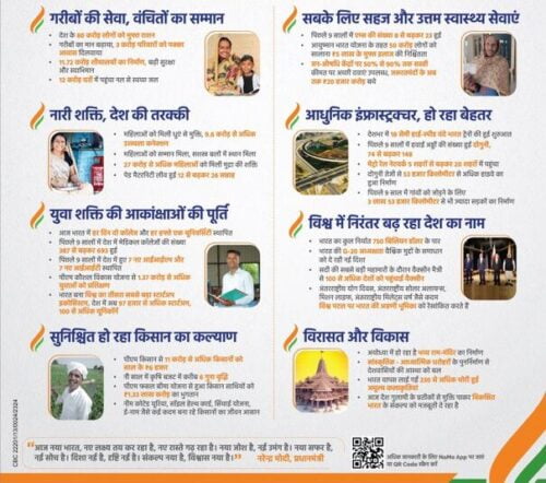 9 YEARS OF SEVA OF MODI