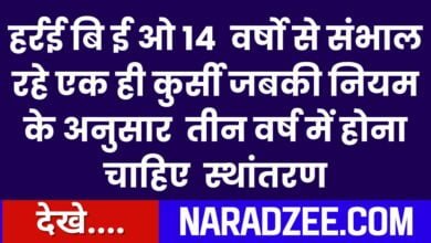 Chhindwara News B. E. O. Prakash Kalambe